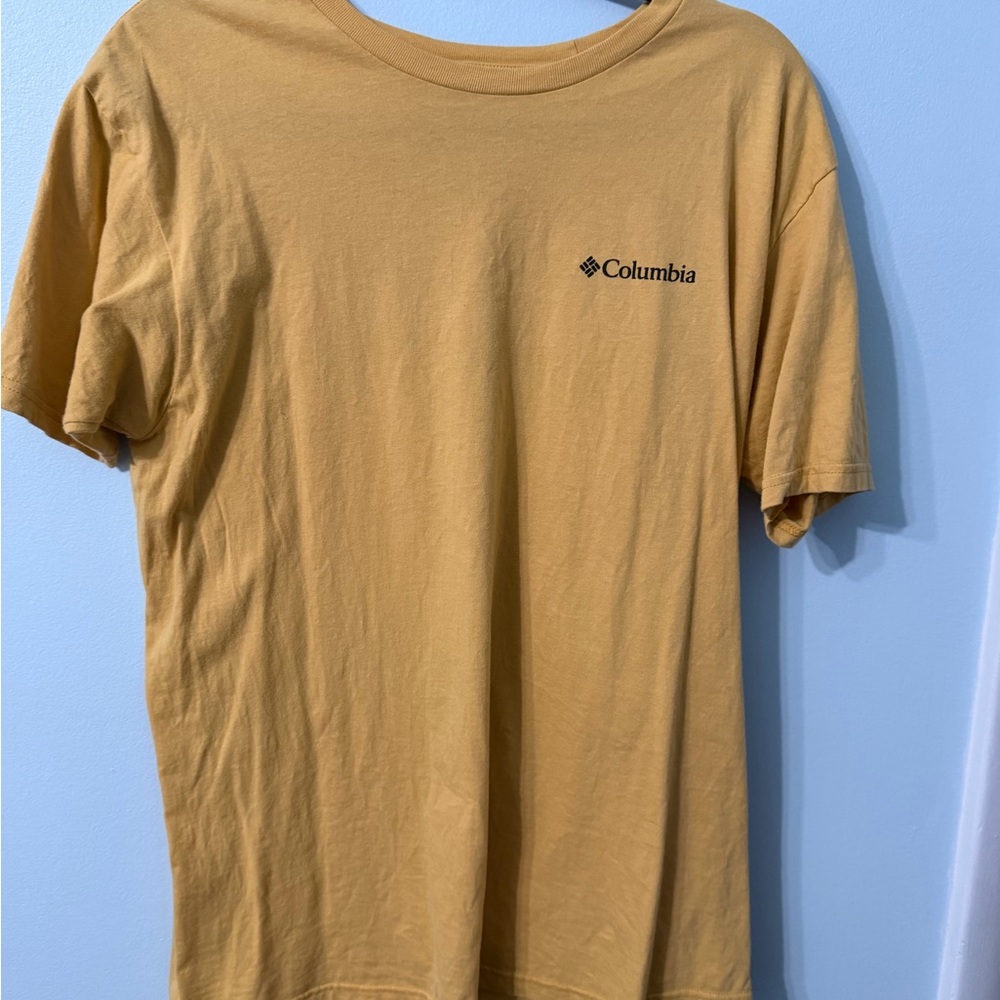 Columbia Golden Yellow Tee